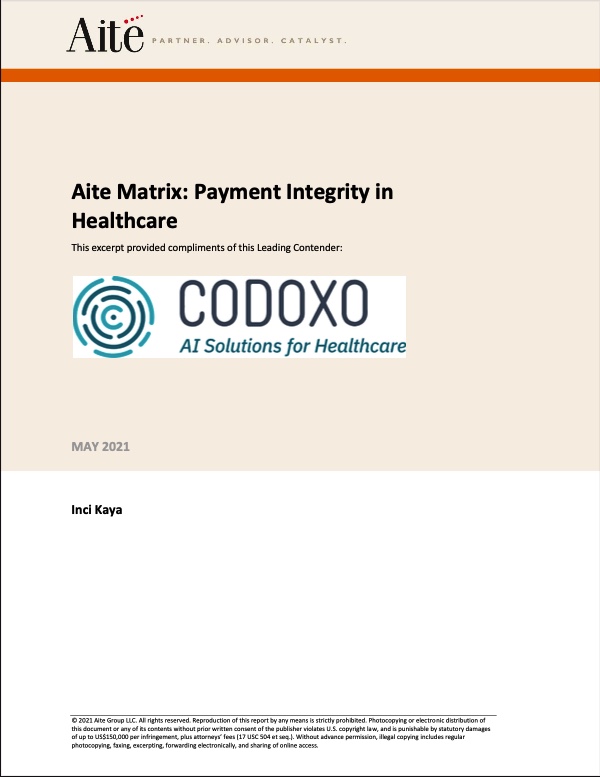 Aite Matrix: Payment Integrity in Healthcare