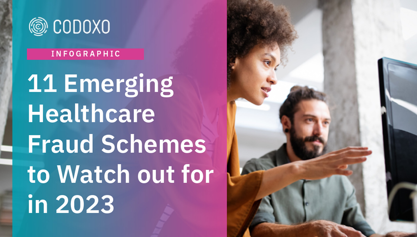 Codoxo infographic 11 Healthcare Fraud Schemes to Watch out for in 2023