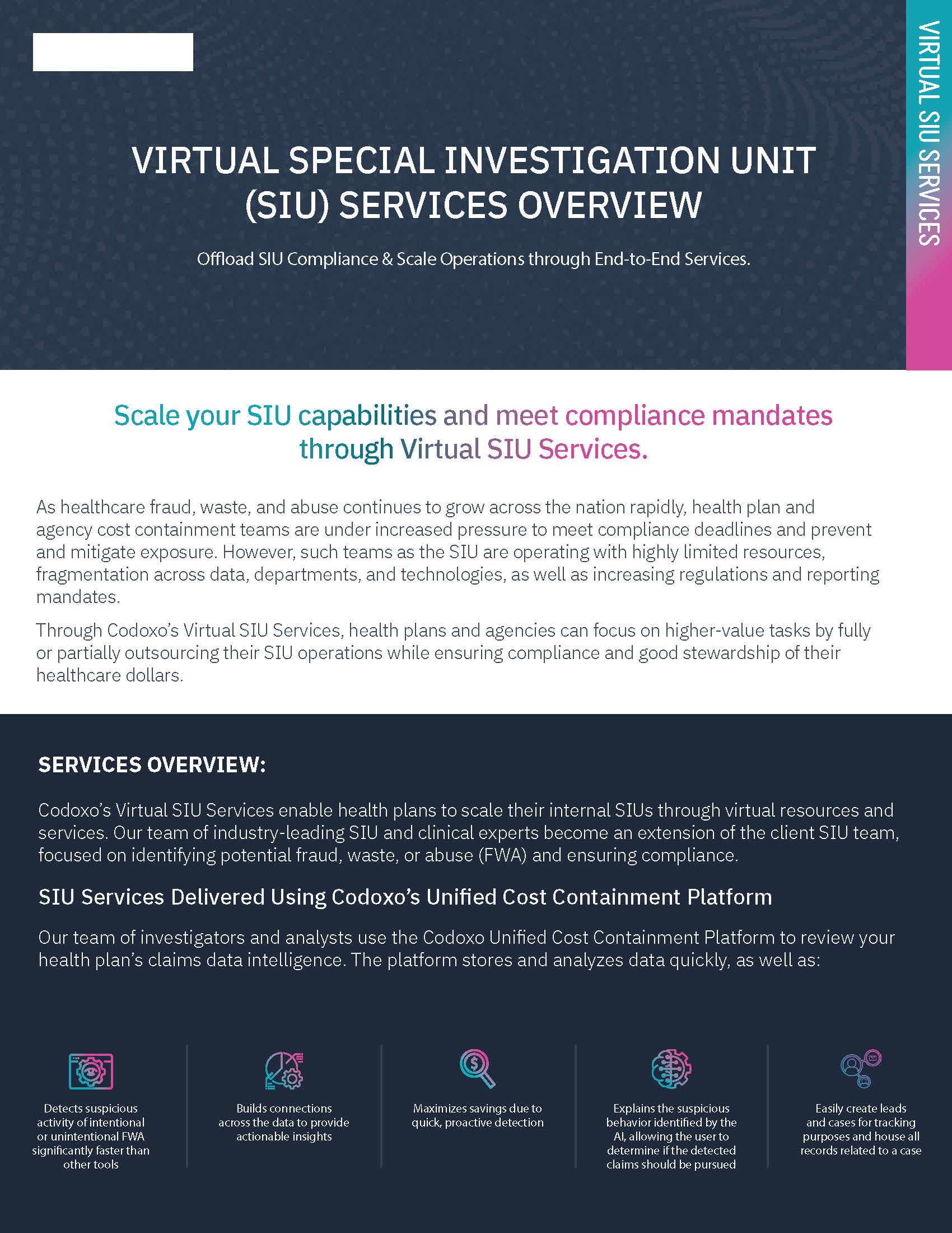 Virtual SIU Services Datasheet