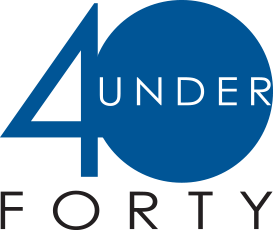 Atlanta Business Journal 40 under 40 award logo