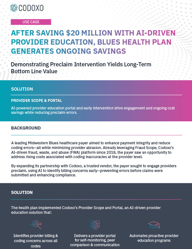 Provider Scope Case Study