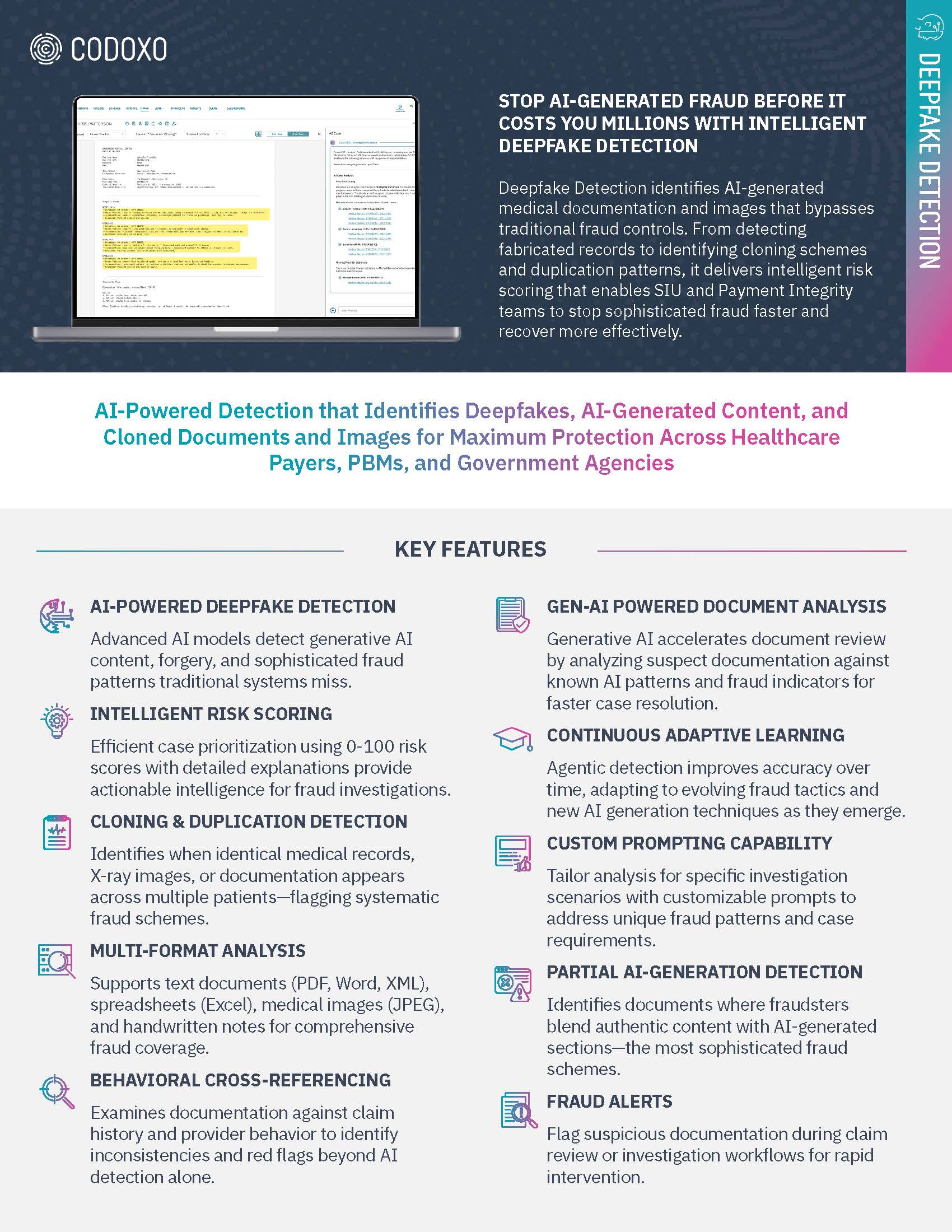 Deepfake Detection product datasheet thumbnail